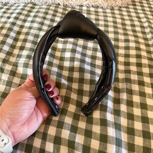 Lele Sadoughi Faux Leather Headband